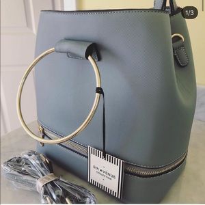 Cute sky blue bag